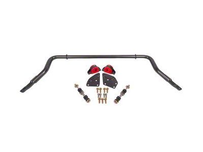 BMR Adjustable Front Sway Bar; 38mm; Black Hammertone (82-92 Firebird)