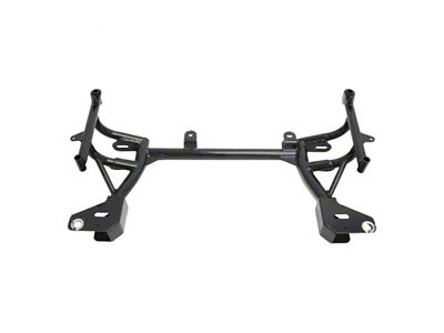 BMR K-Member without Motor Mounts; Standard Rack Mount; Black Hammertone (93-02 Firebird w/ Turbocharger)