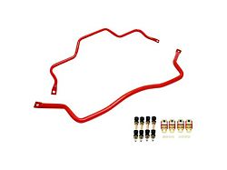 BMR Non-Adjustable Front and Rear Sway Bars; Red (93-02 Firebird)