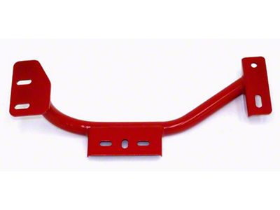 BMR TH350/Powerglide Transmission Conversion Crossmember; Red (98-02 5.7L Firebird)