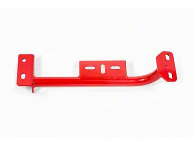 BMR TH350/Powerglide Transmission Conversion Crossmember; Red (93-97 5.7L Firebird)