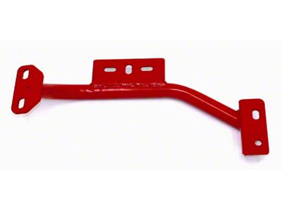 BMR TH400 Transmission Conversion Crossmember; Red (93-97 5.7L Firebird)