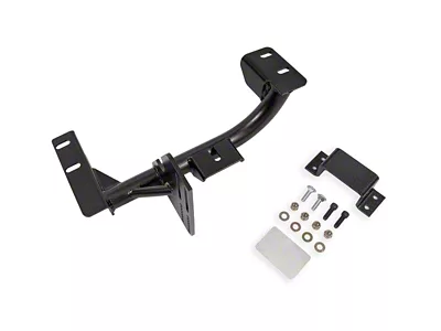 BMR TH400 Transmission Torque Arm Relocation Crossmember; Black Hammertone (93-97 5.7L Firebird)