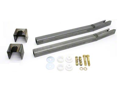 BMR Weld-On Subframe Connectors; Bare (67-69 Firebird)