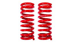 BMR Front Lowering Springs; 2-Inch Drop; Red (68-74 Small Block V8 Chevy II, Nova)
