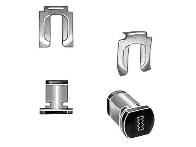 Bob Drake Choke and Throttle Dash Grommet Kit (39-40 Ford Car; 40-41 Ford Truck)