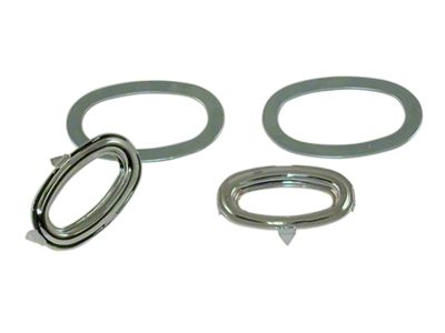 Escutcheon; Chrome (1932 Ford Car Roadster)