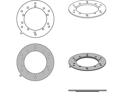 Bob Drake Gas Tank Sending Unit Gasket (36-48 Ford Car, Ford Truck)