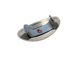 Bob Drake Grille Shell Ornament Emblem; White (35-36 Ford Car; 1938 Ford Car; 1936 Ford Truck)