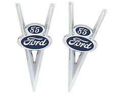 Bob Drake Hood Side Emblems (1937 Ford Truck)