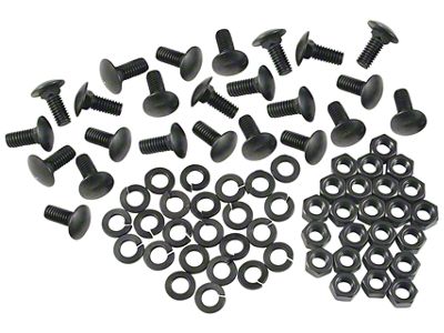 Running Board Mounting Hardware Kit (37-40 Ford Car, Ford Truck)