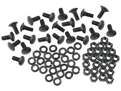 Bob Drake Running Board Mounting Hardware Kit (37-40 Ford Car, Ford Truck)