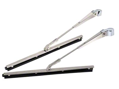 Bob Drake Specialty Wiper Arm Kit; 8-1/4-Inch Blade (37-40 Ford Car Convertible, Station Wagon; 1940 Ford Car Coupe, Sedan)