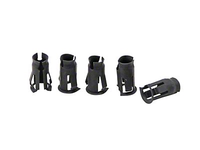 25pc Ford Lincoln Mercury Emblem Barrel Nuts & Clips – 1/8 Stud, 3/16 Hole, Phosphate Finish