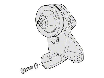 Waterpump Bolt Set; Stainless (48-52 F1, F2, F3, F4)