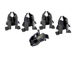 Emblem Barrel Clips; 3/32-Inch Stud Size; 1/8-Inch Hole Diameter (48-66 F1, F-100, F2, F-250, F3, F-350, F4)