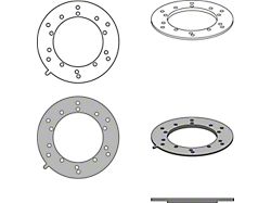 Gas Tank Sending Unit Gasket (48-59 F1, F-100, F2, F-250, F3, F-350, F4)
