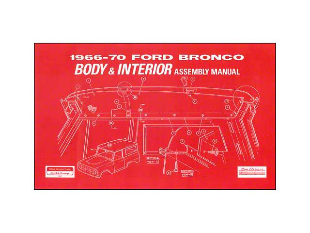 Body and Interior Assembly Manual - 142 Pages
