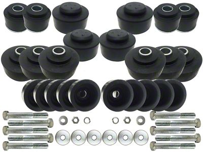 Body Mount Bushing and Hardware Kit (68-72 Chevelle Coupe)