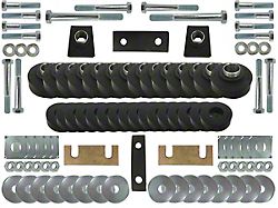 Body Mount Bushing and Hardware Kit (55-57 150 Hardtop, 210 Hardtop, Bel Air Hardtop)