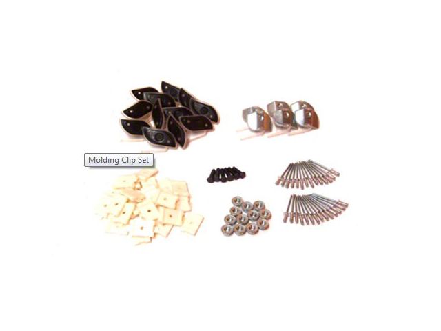 Body Side Moulding Clip Kit - 46 Pieces