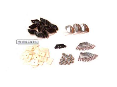 Body Side Moulding Clip Kit - 46 Pieces