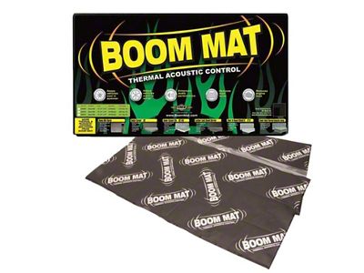 Boom Mat Damping Material - 12-1/2 x 24 2mm - 20.8 Sq Ft - 10 Sheets