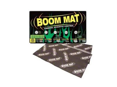 Boom Mat Damping Material - 12-1/2 x 24 2mm - 20.8 Sq Ft - 10 Sheets