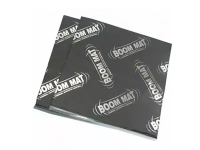 Boom Mat Damping Material - 12 x 12-1/2 2mm - 8.3 Sq Ft - 8 Sheets