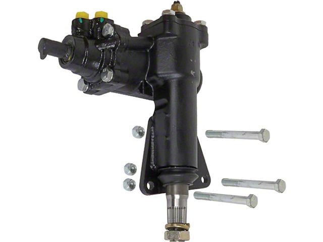 Borgeson Ecklers Power Steering Conversion Box; 14:1 Ratio 800115 (55 ...