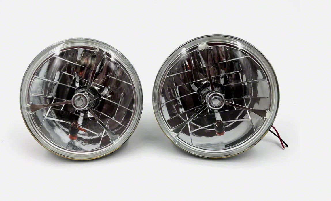 Bous Performance Ecklers 7-Inch Tri-Bar H4 Headlights with