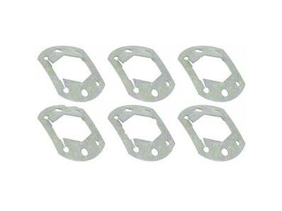 1966-72 Brake Drum Retainer 6 pcs Green