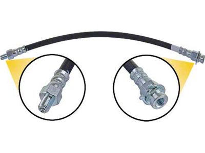 Front Brake Hose (1965 Falcon; 1965 Falcon Sedan Delivery; 65-66 Comet)