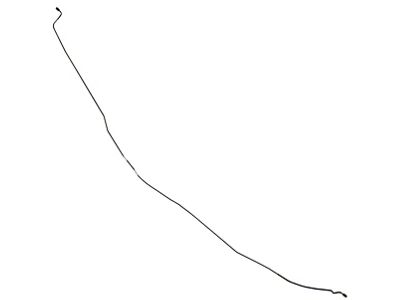 Brake Line, Front To Rear, Stainless Steel, Cyclone, 1971