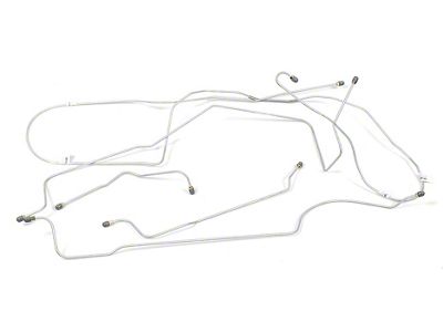 Brake Line Kit, OE Steel, Manual Drums, Falcon, 1960-1963