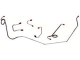 Complete Brake Line Kit; OE Steel (68-69 Fairlane; 68-69 Montego; 68-69 Torino)