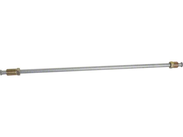 Brake Line - Steel - 1/4 Tubing With 2 Fittings - 12 Length- Ford