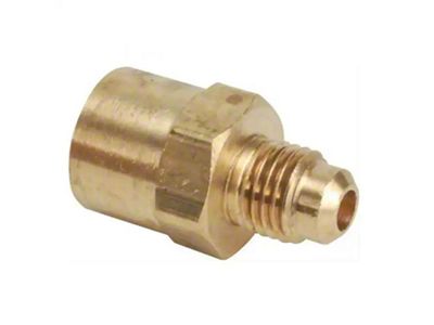 Brass Fitting -4AN m & 1/4 NPT f