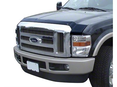 Bugflector Hood Shield; Dark Smoke (92-96 Bronco)