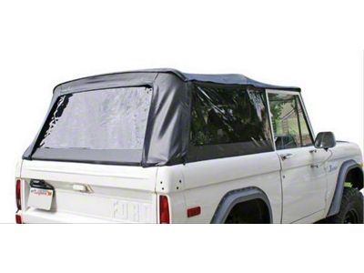 Factory Replacement Soft Top with Tinted Windows; Black Diamond (80-93 Bronco)