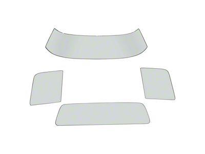 Glass Kit; Clear (78-79 Bronco)