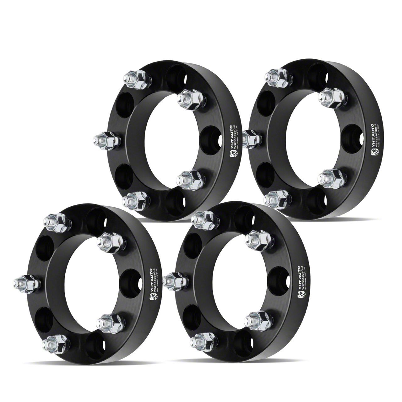 Ecklers 1/2-20 Serrated Wheel Studs; 0.622-Inch Knurl; 1-13/16