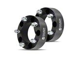 2-Inch 5-Lug Wheel Spacers; Black; Set of Two (66-96 Bronco)