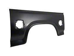 Bed Side Wheel Arch Panel with 2-Fuel Holes; Driver Side (80-86 Bronco)