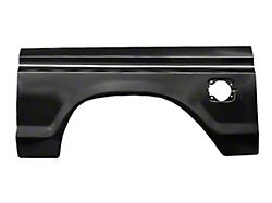 Complete Wheel Arch with Square Fuel Hole; Driver Side (78-79 Bronco)