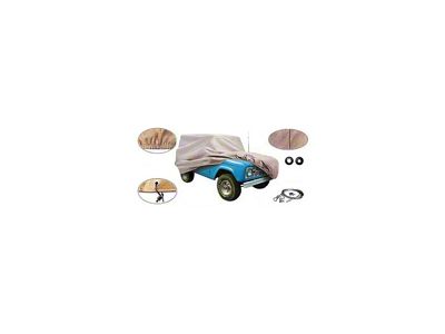 Bronco Cover - Poly-Cotton - With Optional Rear-Mounted Spare Tire