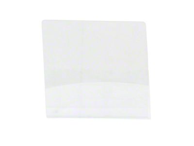 Door Glass; Clear (66-77 Bronco)