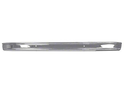 Factory Style Front or Rear Bumper; Chrome (66-77 Bronco)