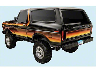 Free Wheeling Chromatic Stripe Kit; Reflective Gray (1979 Bronco)