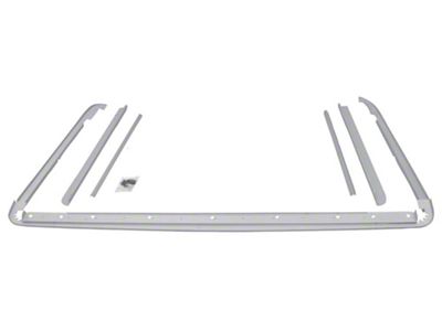 Bronco Half-Cab Drip Rail 7-Piece Set, 1966-1977